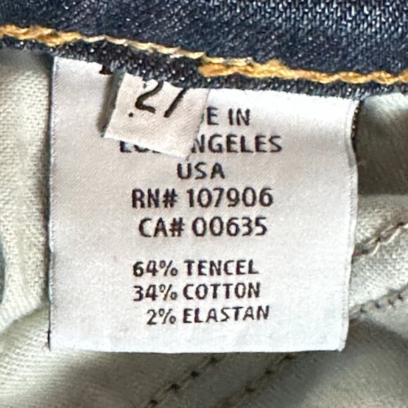 NWT Hudson Midrise Elle Baby Boot Jeans Womens Size 27 Made in USA - Picture 6 of 12